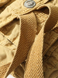Stylish 100% Cotton Cargo Shorts Shorts coofandy 
