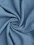 Casual Water Ripple Textured Shirt Set Sets coofandy 