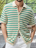 Stylish Breathable Knit Shirt Shirts coofandy 