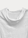 Essential 100% Cotton Hooded Tank Top Tank Tops coofandy 