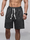 Active Comfort Ripped Shorts Shorts coofandy Dark Grey S 