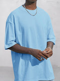 Premium Cotton Plain T-shirt T-Shirt coofandy 