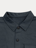 Athleisure Twill Jacket Set Sets coofandy 