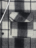 Comfy Flannel Hooded Plaid Jacket Shirts coofandy 