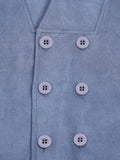 Casual Double Breasted Suede Vest Vest coofandy 