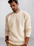 Classic Soft Versatile Pullover Sweater Sweaters coofandy Apricot S 