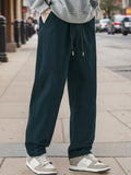 Vielseitige drapierte Hose mit geradem Bein