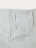 Elegant Simple Regular Fit Suit Pants Pants coofandy 