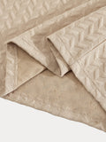 Lässiges, strukturiertes Jacquard-Set