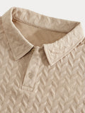 Lässiges, strukturiertes Jacquard-Set