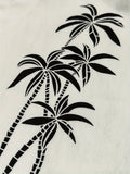Relaxed Fit Hose mit Kokosnussbaum-Print