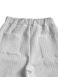 Athleisure-Set mit Jacquard-Zopfmuster
