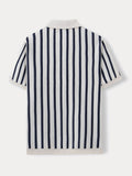 Urban Casual Stripe Knit Top