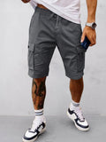 Relaxed Fit Utility Cargo Shorts