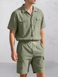 Cargo Style 100% Cotton Casual Set