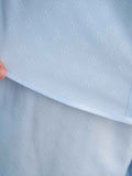Casual Jacquard Shirt Shorts Set