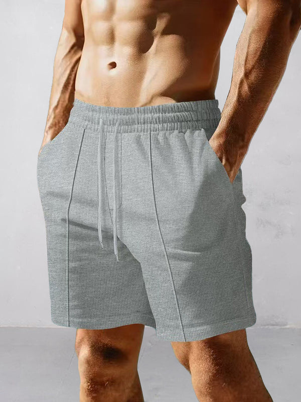 Casual Comfort Waffle Shorts
