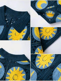 Trendy Openwork Crochet Knit Shirt