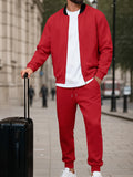 Athleisure Urban Jacket and Jogger Pants Set
