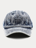 Summer Distressed Ripped Denim Baseball Cap