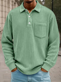 Timeless Design Corduroy Polo Shirt