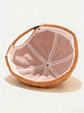 Stylish Fish Embroidery Corduroy Brimless Hat
