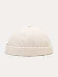 Classic Casual Corduroy Brimless Beanie Hat