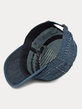 100% Cotton Washed Denim Army Caps