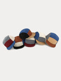 Trendy Contrast Color Corduroy Cap