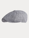 Casual Breathable 100% Cotton Newsboy Cap