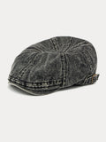 Fashion Vintage Denim Newsboy Cap