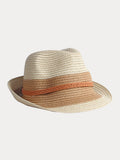 Foldable Sun Protection 100% Cotton Fedora Hat