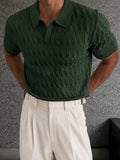 Solides Slim Fit Gym Strick-Tanktop