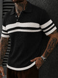 Solides Slim Fit Gym Strick-Tanktop