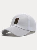 Vintage Adjustable Cotton Baseball Cap Hat coofandystore White Mesh F(56-60) 