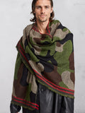 Stylish Soft Camo Shawl Scarf Scarf coofandy Camo F 