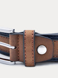 Vintage Durable PU Cowhide Belt Belt coofandy 