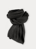 Minimalist Warm Knit Scarf Scarf coofandy Black One Size 