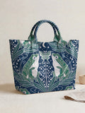 Gothic & Celestial Print Tote Bag