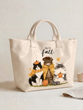 Halloween Graphic Tote Bag