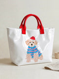 Cute Animal & Pet Print Tote Bag