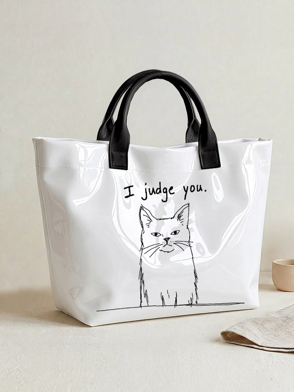 Cute Animal & Pet Print Tote Bag