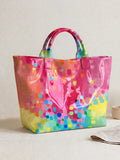 Abstract Watercolor Splatter Tote Bag