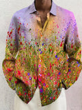 Soft Graphic Cotton Linen Shirt Shirts coofandy PAT12 S 
