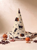 Pumpkin Patch Halloween Quilted Witch Hat
