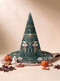 Pumpkin Patch Halloween Quilted Witch Hat