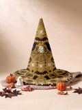 Pumpkin Patch Halloween Quilted Witch Hat