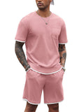 Athletic Gym Short Sleeve Sport Set (Us Only) Sports Set Coofandy&