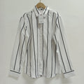 COOFANDY Simple Striped Shirt coofandy White S 