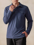 Classic Utility Polo Shirt Polos coofandystore Royal Blue S 